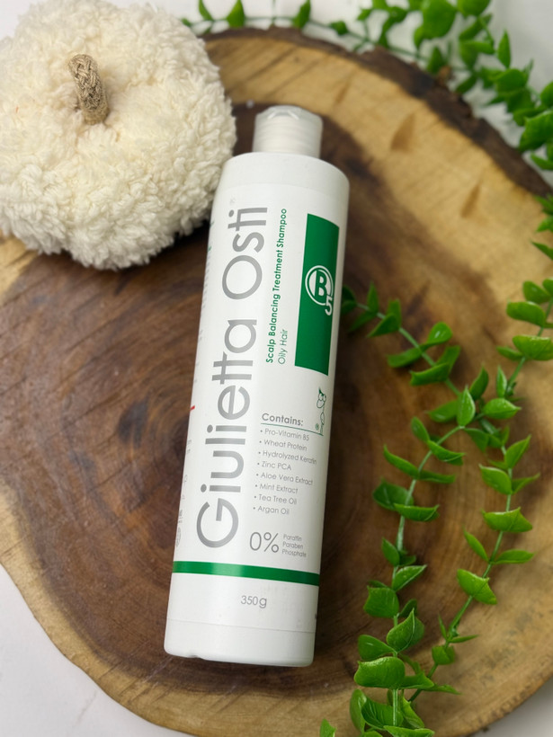 شامپو B5 کنترل چربی پوست سر جولیتا اُستی اصل – مناسب موهای چرب و حساس 350 میل