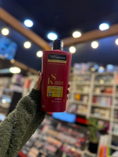 شامپو کراتین اسموت ترزمه اصل ۷۰۰ میل تقویتکننده و ترمیمکننده موهای آسیبدیده