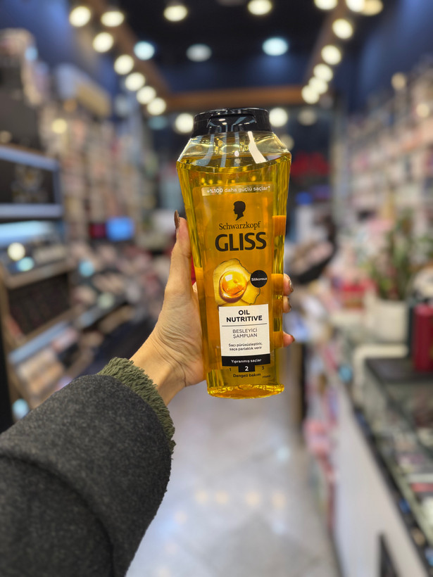 شامپو گلیس روغنی موهای آسیبدیده