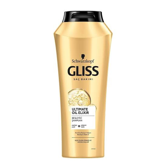 شامپو گلیس حاوی کراتین وروغن ارگان برای ترمیم ودرخشندگی مو