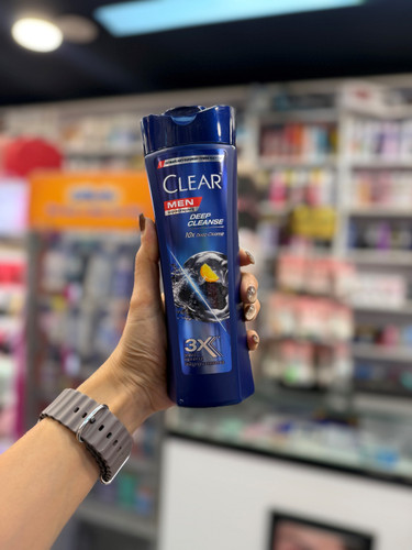 شامپوی موی چرب اقایان کلییر ضد ریزش و ضد شوره