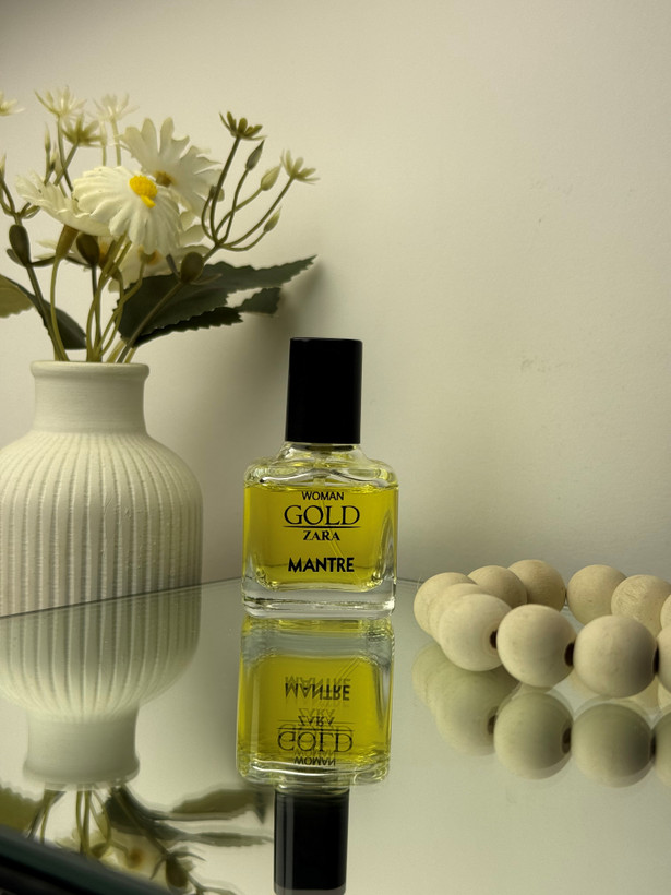 عطر جیبی زنانه رایحه گلد زاراZARA برند مانتره حجم 25 میل