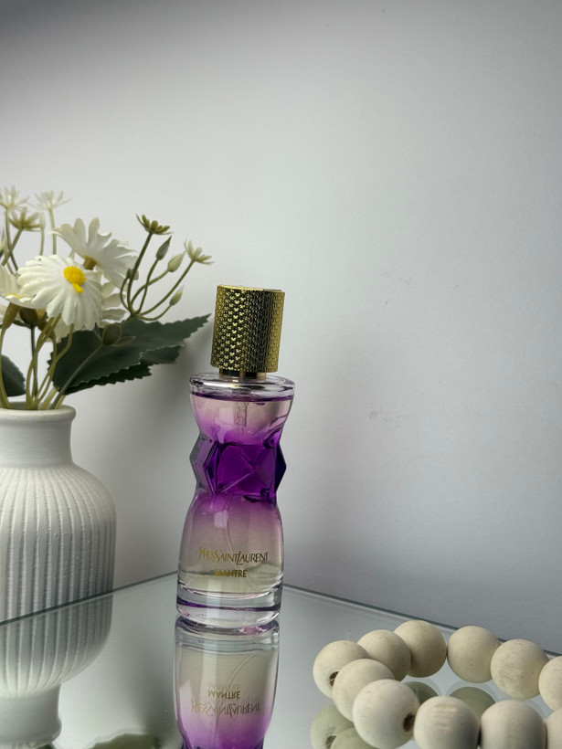 عطر جیبی زنانه رایحه منیفستو ایو سنت لورن برندمانتره حجم 25 میل