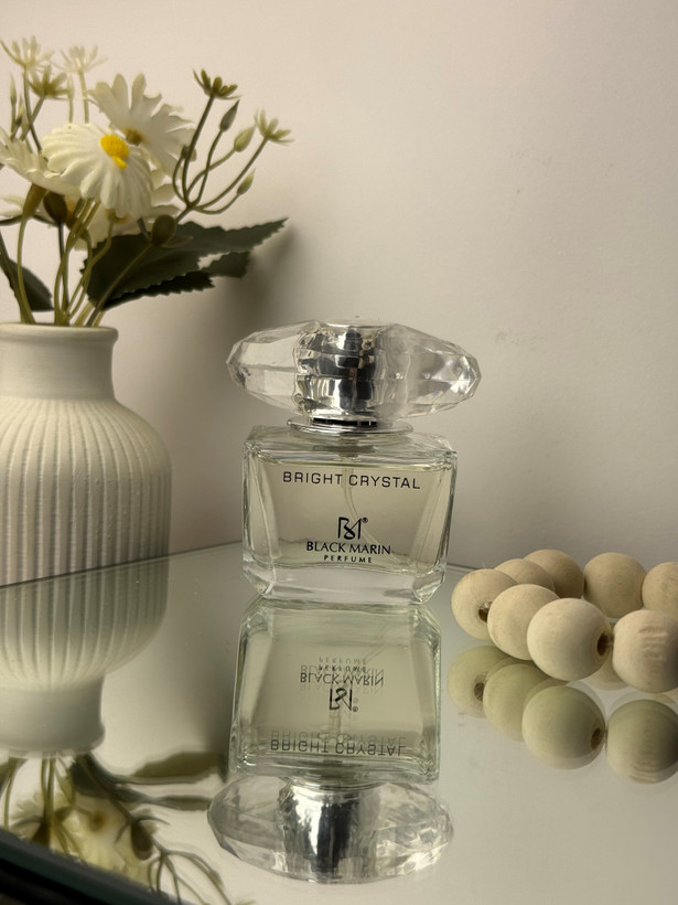 عطر جیبی زنانه رایحه ورساچه صورتی برایت کریستال برند بلک مارین حجم 25 میل