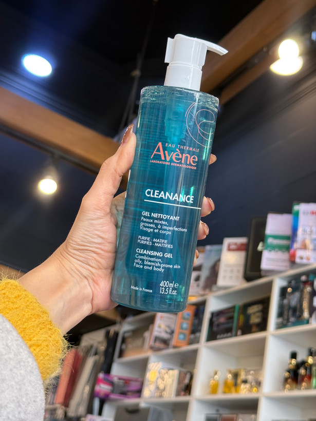 ژل شستشوی اون کلینانس Avene Cleanance مخصوص پوست چرب و مختلط