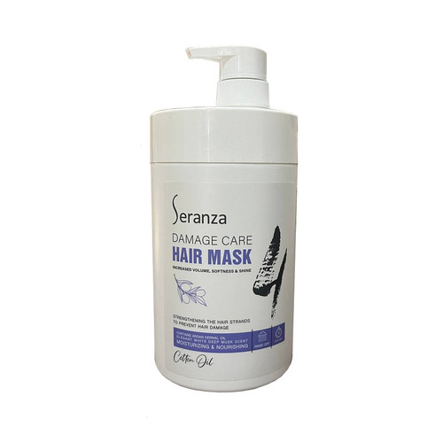 ماسک مو سرانزا برای احیای موهای خشک و آسیب دیده با کراتین و روغن آرگان