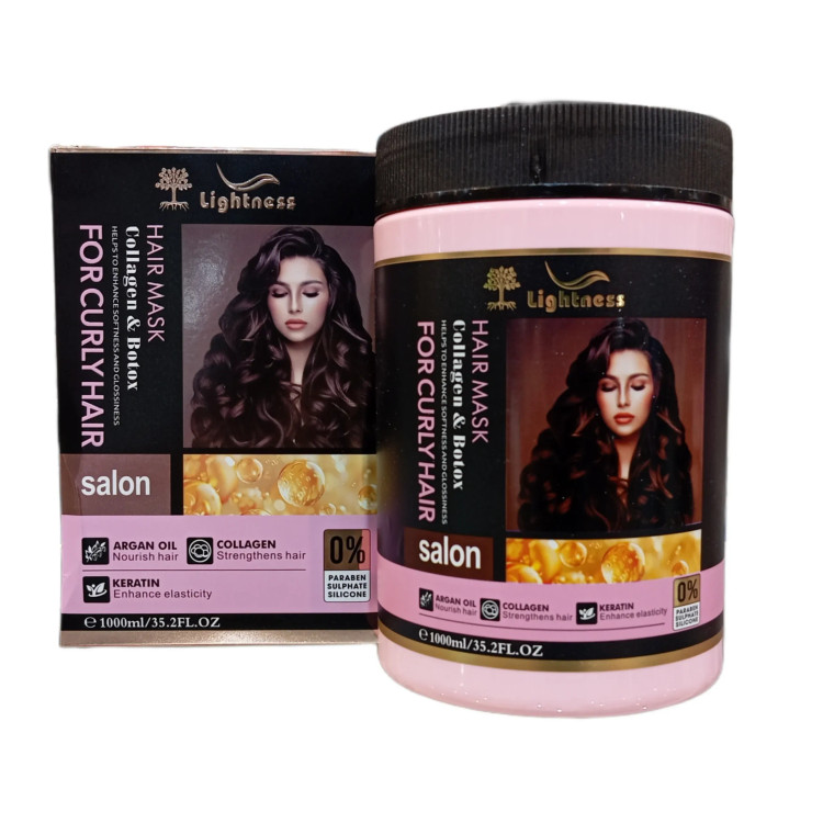 ماسک موی فر لایتنس ۱۰۰۰ میل مناسب موهای فر و مجعد