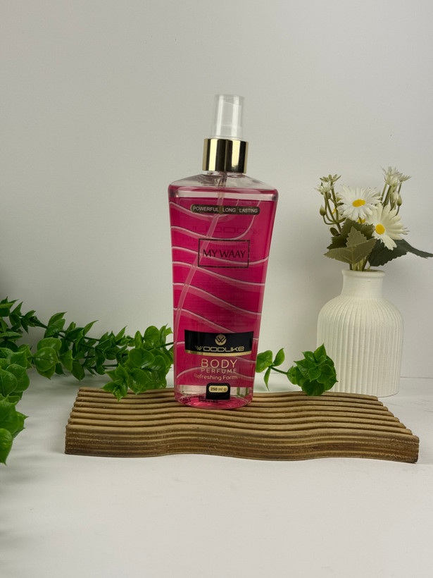 خرید بادی اسپلش وود لایک زنانه مای وی اصل | رایحه گرم و شیرین زنانه ماندگار