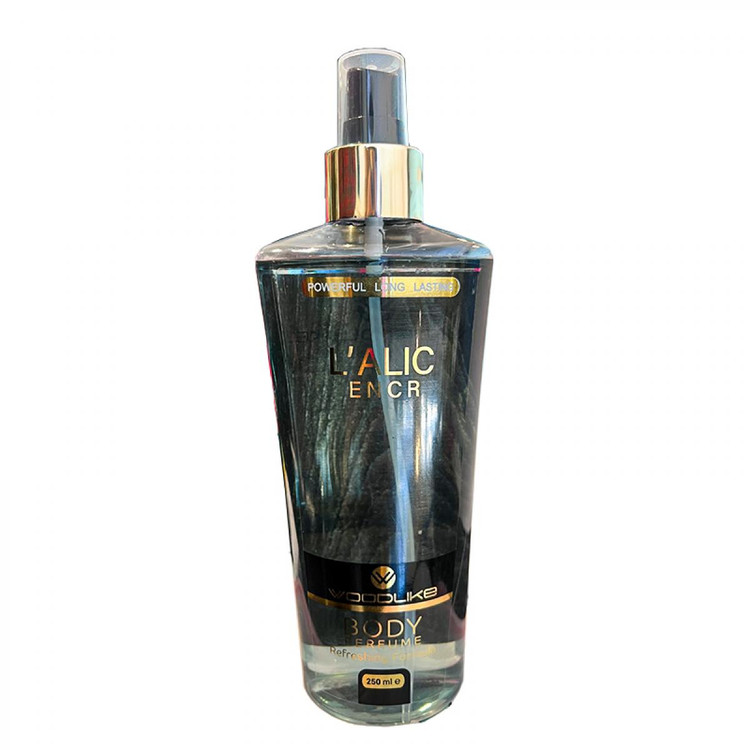 بادی اسپلش وود لایک لالیک نویر اصل | رایحه گرم و مردانه شیک ماندگار