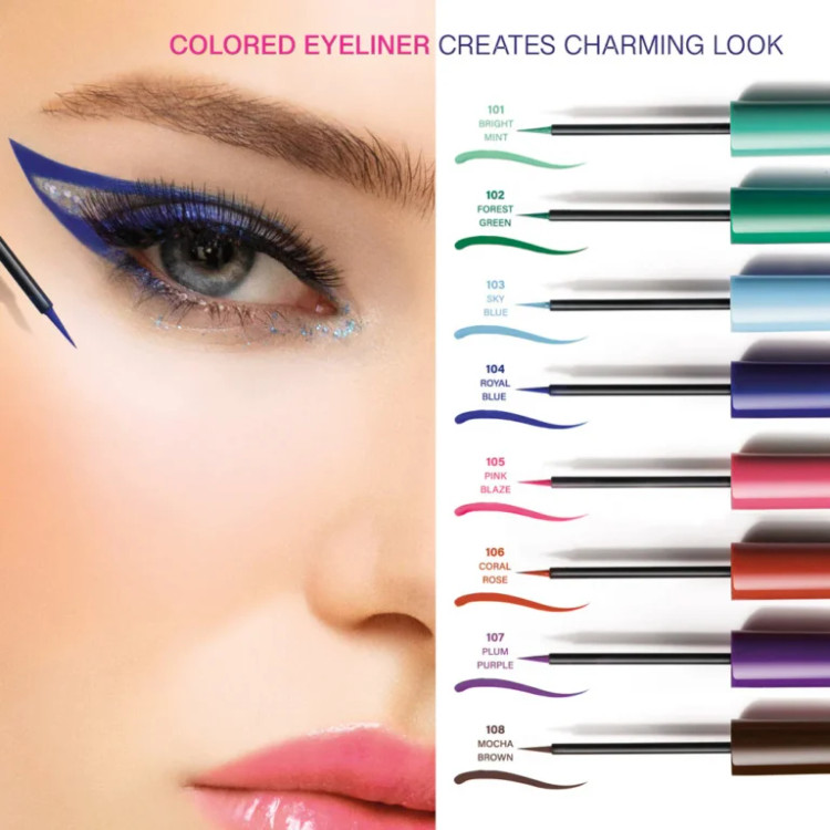 خط چشم رنگی مویی گلدن رز مدل Flash Liner حجم 3.5 میلی لیتر