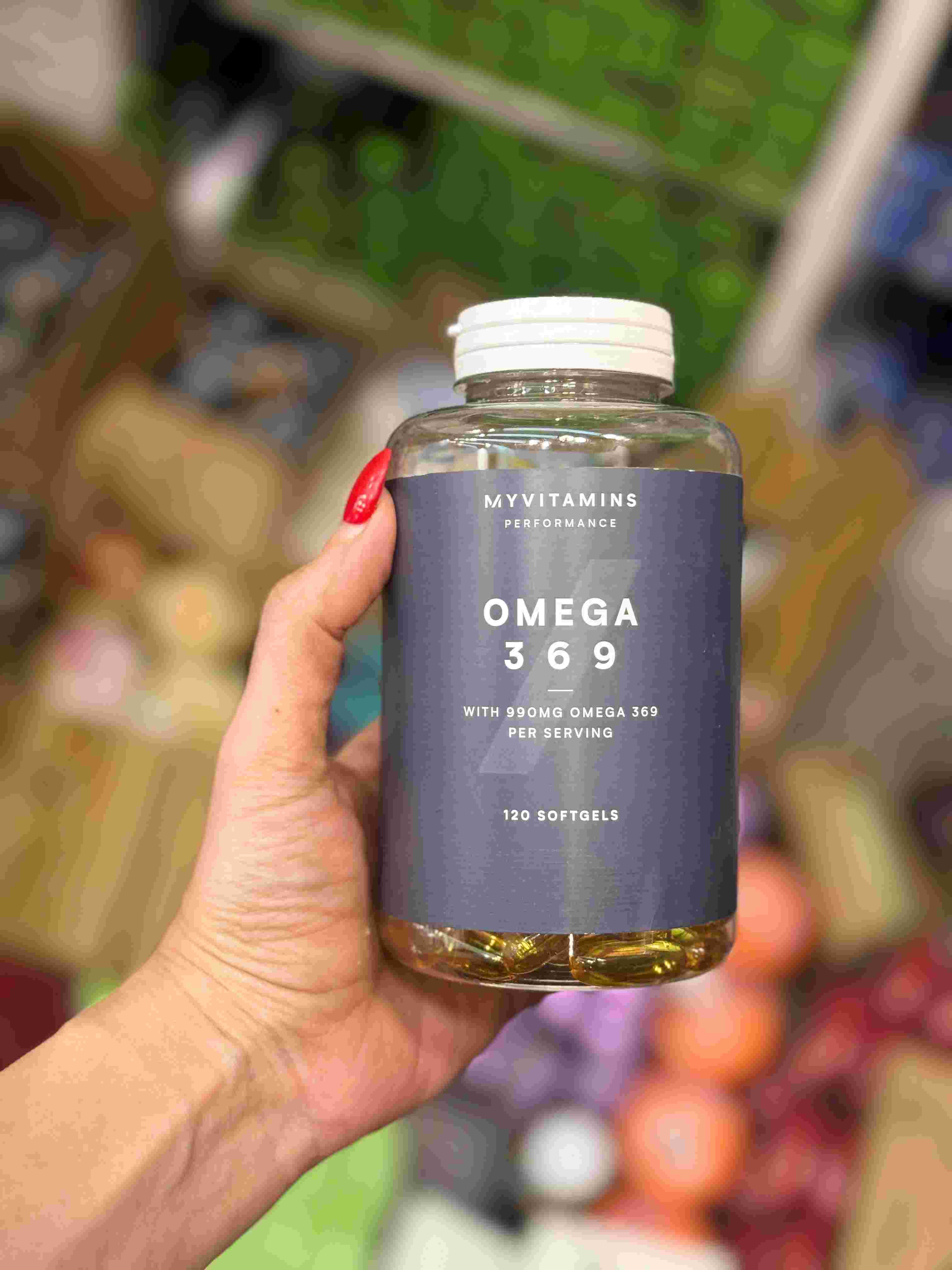 مکمل امگا 369 مای ویتامینز 120 عددی دو لیبله اورجینال | Myvitamins        omega 369