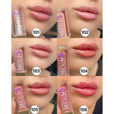 رژ لب مایع براق گلدن رز مدل Mega Shine 3D