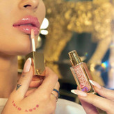 رژ لب مایع براق گلدن رز مدل Mega Shine 3D