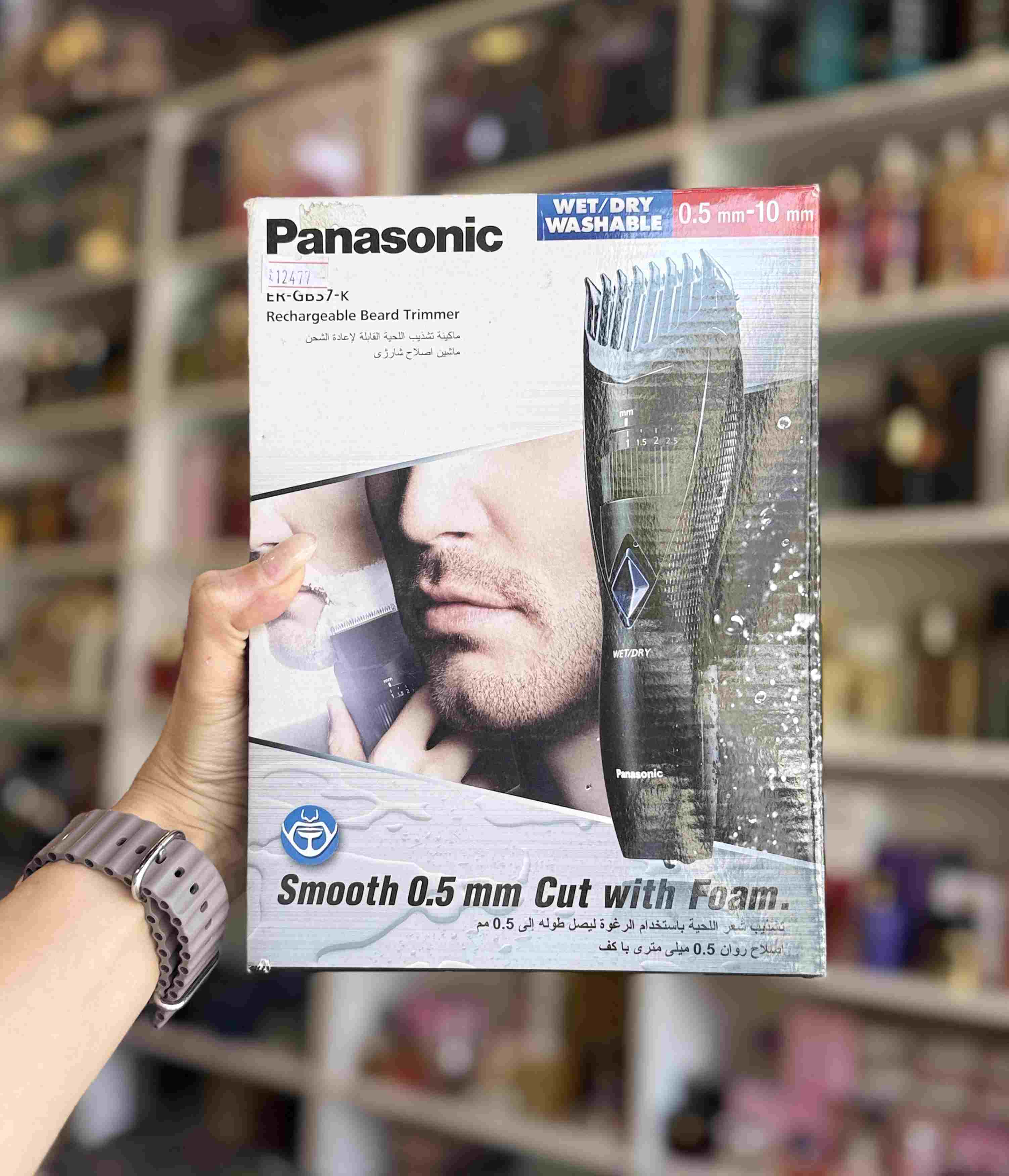 ماشین اصلاح پاناسونیک اصل gb37-k مشکی