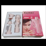 ماشین اصلاح وشیور بانوان ۴در ۱ کیمی(Kemei) مدل KM2715 ضداب
