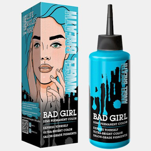 شامپو رنگ بد گرل BAD GIRL | بدون آمونیاک | حجم ۱۵۰ میلی لیتر