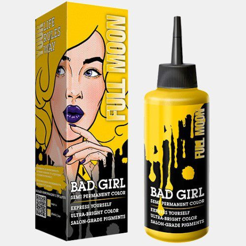 شامپو رنگ بد گرل BAD GIRL | بدون آمونیاک | حجم ۱۵۰ میلی لیتر