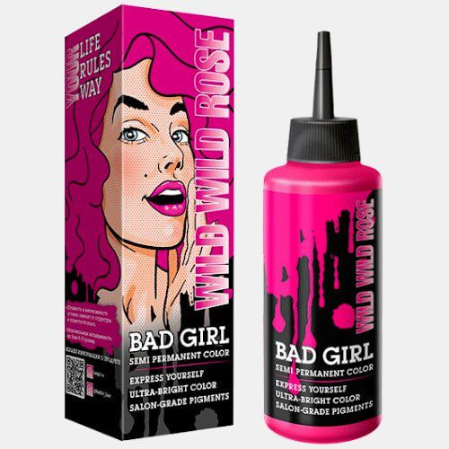 شامپو رنگ بد گرل BAD GIRL | بدون آمونیاک | حجم ۱۵۰ میلی لیتر